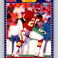 1989 Pro Set #169 Deron Cherry Chiefs NFL Football Image 1