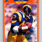 1989 Pro Set #195 Greg Bell LA Rams NFL Football Image 1