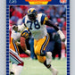 1989 Pro Set #207 Jackie Slater LA Rams NFL Football Image 1