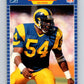 1989 Pro Set #209 Mike Wilcher LA Rams NFL Football Image 1