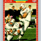 1989 Pro Set #222 Fuad Reveiz Dolphins NFL Football Image 1