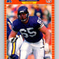 1989 Pro Set #242 Gary Zimmerman Vikings NFL Football Image 1