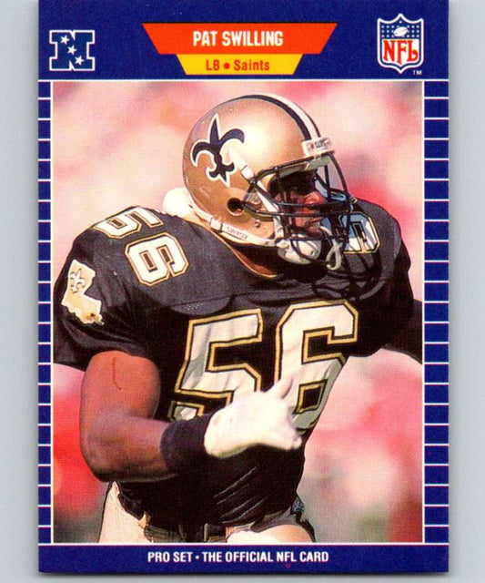 1989 Pro Set #276 Pat Swilling Saints NFL Football