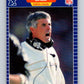 1989 Pro Set #278 Jim Mora Saints CO NFL Football Image 1