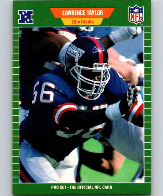 1989 Pro Set #292 Lawrence Taylor NY Giants NFL Football