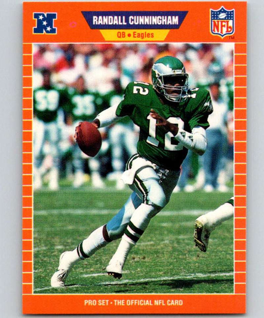 1989 Pro Set #315 Randall Cunningham Eagles NFL Football