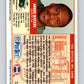 1989 Pro Set #324 Andre Waters Eagles NFL Football Image 2