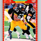 1989 Pro Set #344 Dermontti Dawson RC Rookie Steelers NFL Football