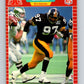 1989 Pro Set #350 Aaron Jones RC Rookie Steelers NFL Football