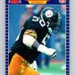 1989 Pro Set #352 David Little Steelers NFL Football Image 1