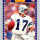 1989 Pro Set #395 Dave Krieg Seahawks NFL Football Image 1