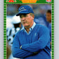 1989 Pro Set #408 Chuck Knox Seahawks CO NFL Football