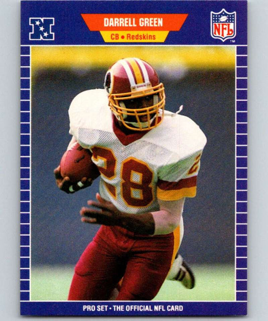 1989 Pro Set #426 Darrell Green Redskins NFL Football Image 1