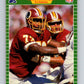 1989 Pro Set #432 Mark May RC Rookie Redskins NFL Football Image 1