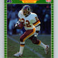 1989 Pro Set #438 Jamie Morris RC Rookie Redskins NFL Football Image 1
