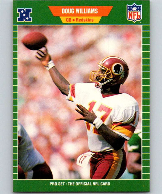 1989 Pro Set #439 Doug Williams Redskins NFL Football