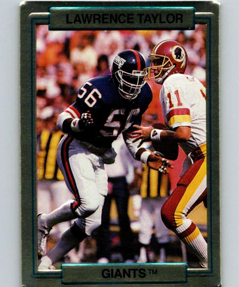 1989 Action Packed Test #20 Lawrence Taylor NY Giants NFL Football