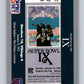 1990 Pro Set Super Bowl 160 #9 SB IX Ticket NFL Football Image 1