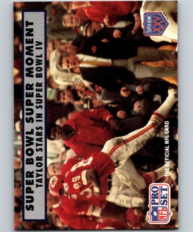 1990 Pro Set Super Bowl 160 #139 Otis Taylor Chiefs NFL Football