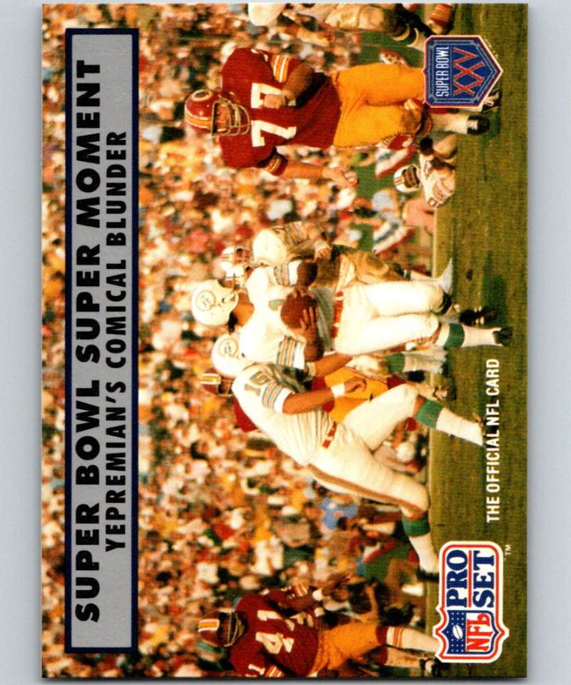 1990 Pro Set Super Bowl 160 #141 Garo Yepremian Dolphins NFL Football Image 1