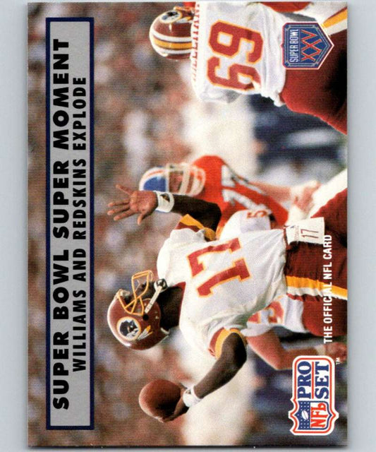 1990 Pro Set Super Bowl 160 #151 Doug Williams Redskins NFL Football