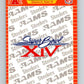 1989 Pro Set Super Bowl Logos #14 Super Bowl XIV NFL Football Image 1