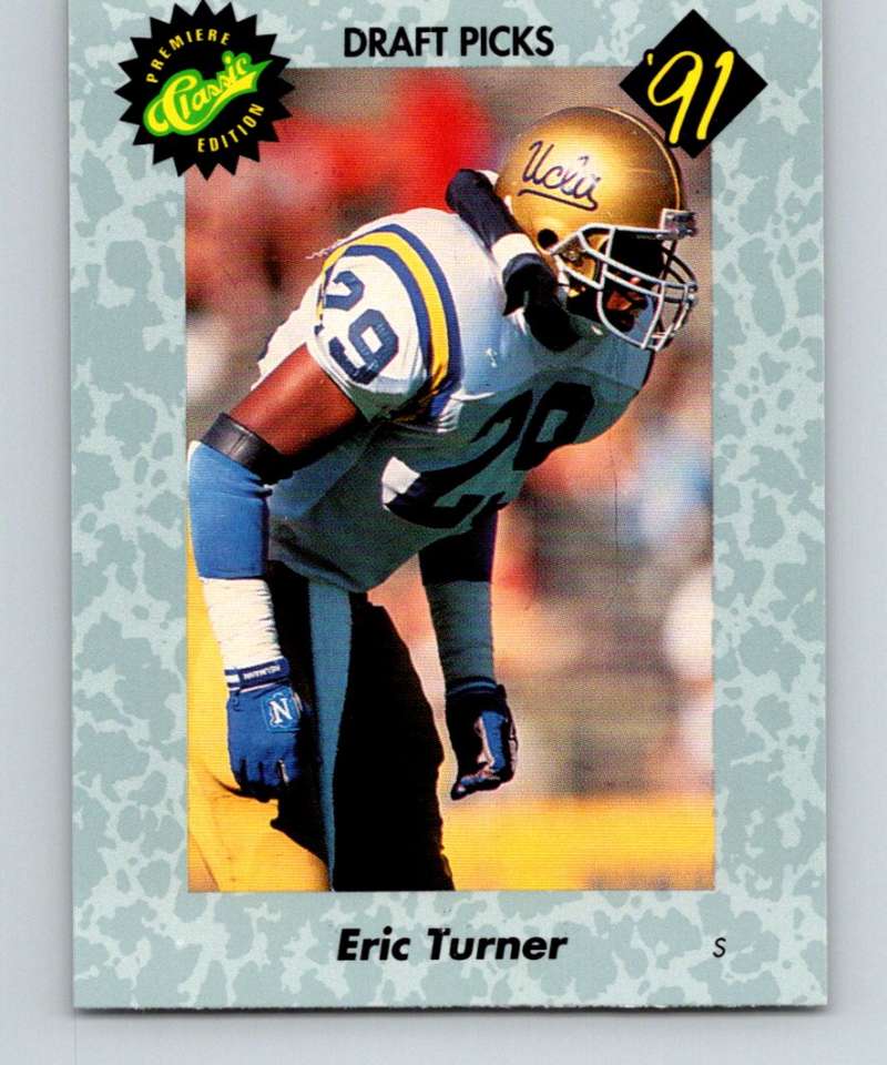 1991 Classic #3 Eric Turner NFL Football