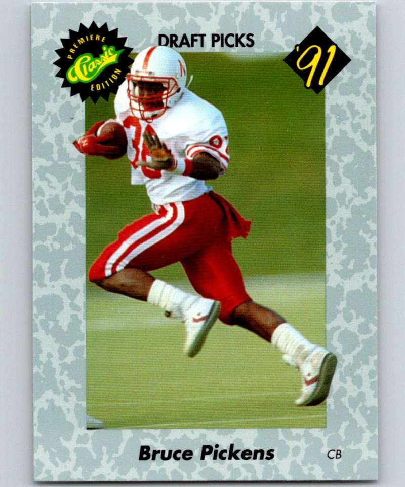 1991 Classic #4 Bruce Pickens NFL Football Image 1