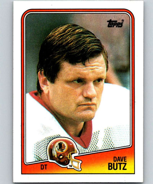 1988 Topps #18 Dave Butz Redskins NFL Football
