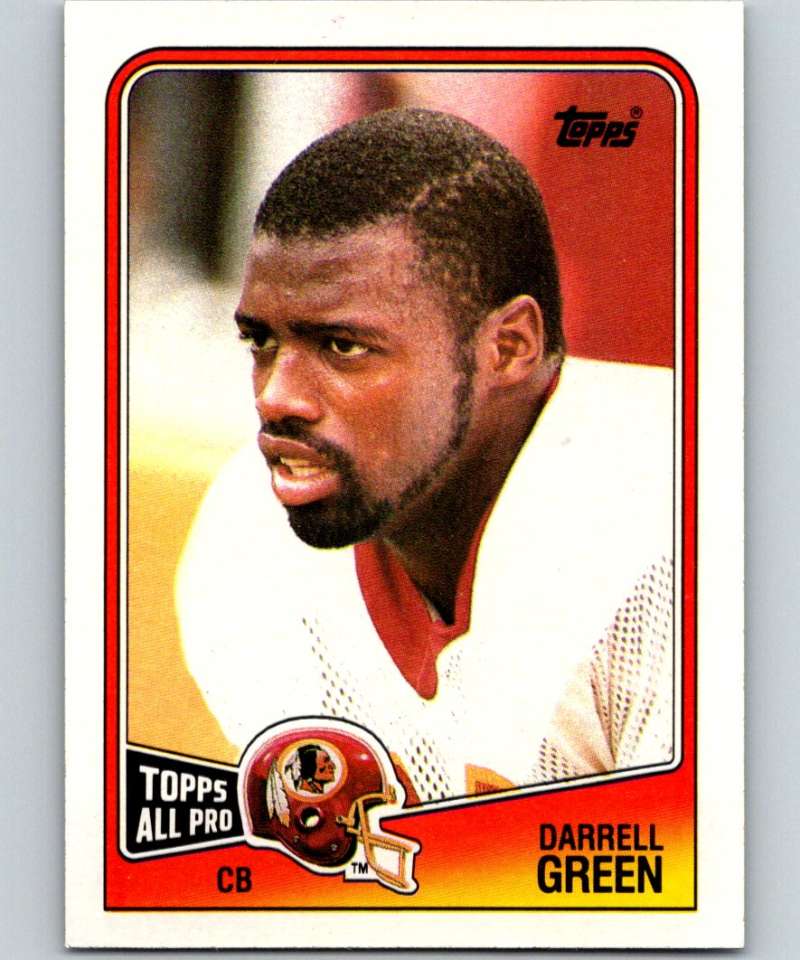 1988 Topps #19 Darrell Green Redskins NFL Football