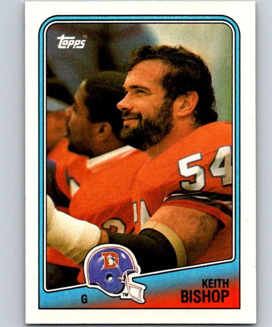 1988 Topps #30 Keith Bishop Broncos NFL Football Image 1