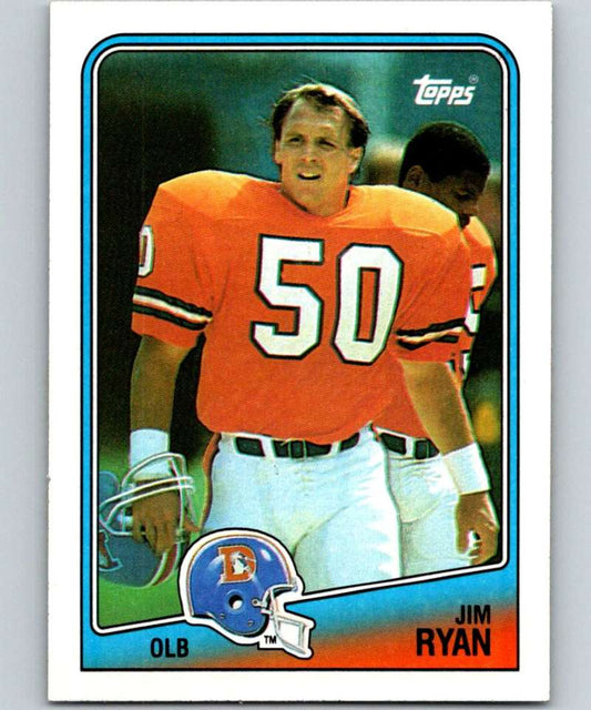 1988 Topps #34 Jim Ryan Broncos NFL Football