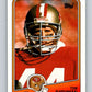 1988 Topps #41 Tom Rathman RC Rookie 49ers NFL Football