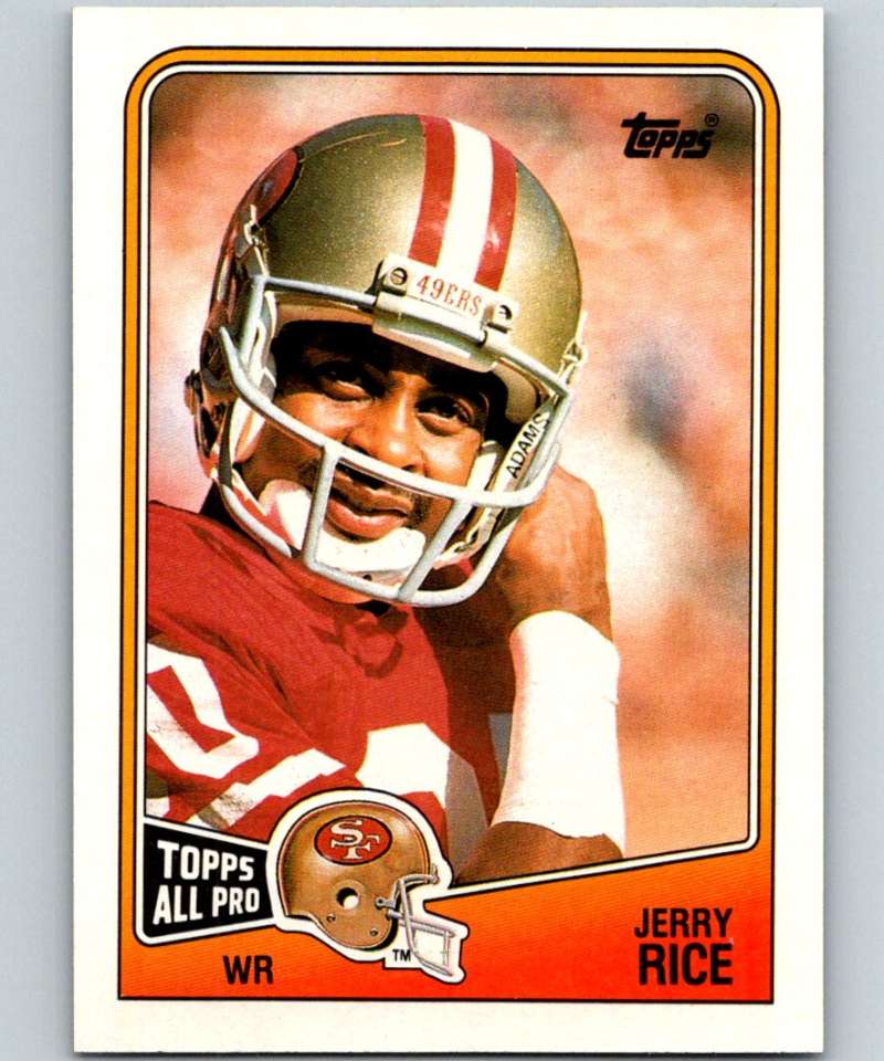 1988 Topps #43 Jerry Rice 49ers NFL Football