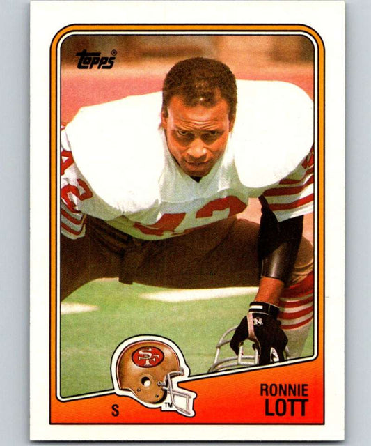 1988 Topps #51 Ronnie Lott 49ers NFL Football