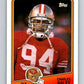 1988 Topps #52 Charles Haley 49ers NFL Football Image 1