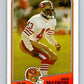 1988 Topps #53 Dana McLemore 49ers NFL Football Image 1