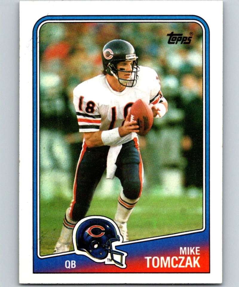 1988 Topps #70 Mike Tomczak RC Rookie Bears NFL Football