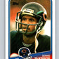 1988 Topps #74 Dennis McKinnon Bears NFL Football Image 1