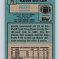 1988 Topps #75 Kevin Butler Bears NFL Football Image 2