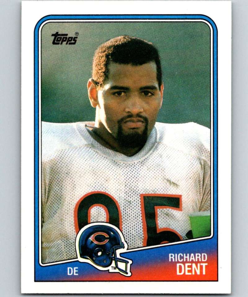 1988 Topps #80 Richard Dent Bears NFL Football Image 1