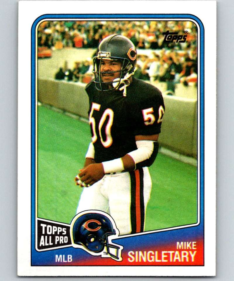 1988 Topps #82 Mike Singletary Bears NFL Football