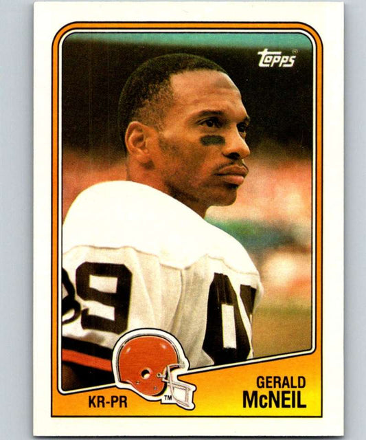 1988 Topps #90 Gerald McNeil Browns NFL Football Image 1