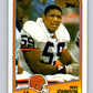 1988 Topps #96 Mike Johnson RC Rookie Browns NFL Football Image 1