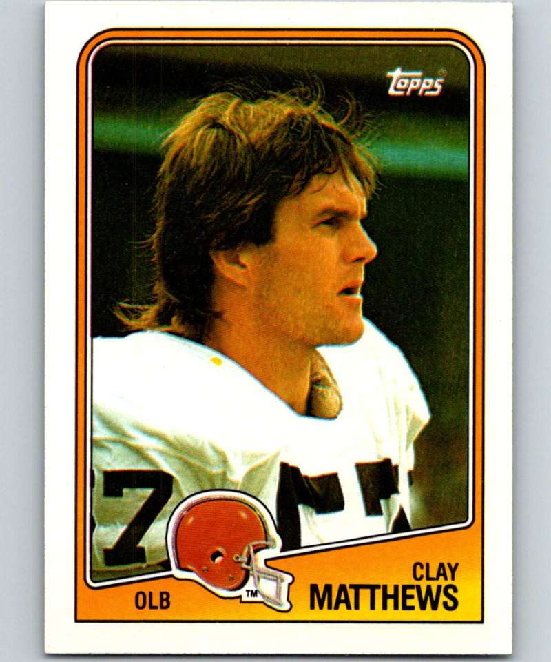 1988 Topps #97 Clay Matthews Browns NFL Football