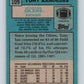 1988 Topps #109 Tony Zendejas RC Rookie Oilers NFL Football Image 2