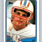 1988 Topps #115 Jeff Donaldson Oilers NFL Football Image 1