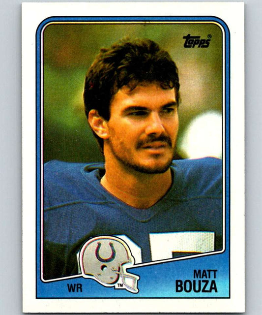 1988 Topps #120 Matt Bouza Colts NFL Football Image 1