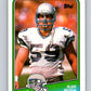 1988 Topps #139 Blair Bush Seahawks NFL Football Image 1