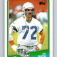 1988 Topps #141 Joe Nash Seahawks NFL Football Image 1